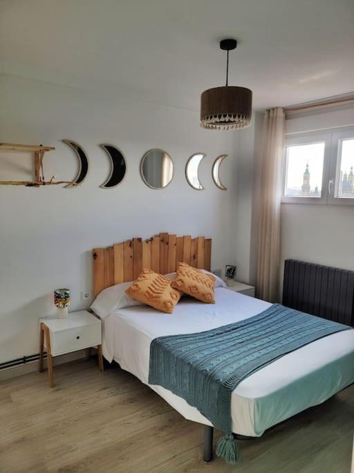 Apartament El Mirador Del Pilar - Parking Y Vistas A La Basilica Saragossa Zewnętrze zdjęcie