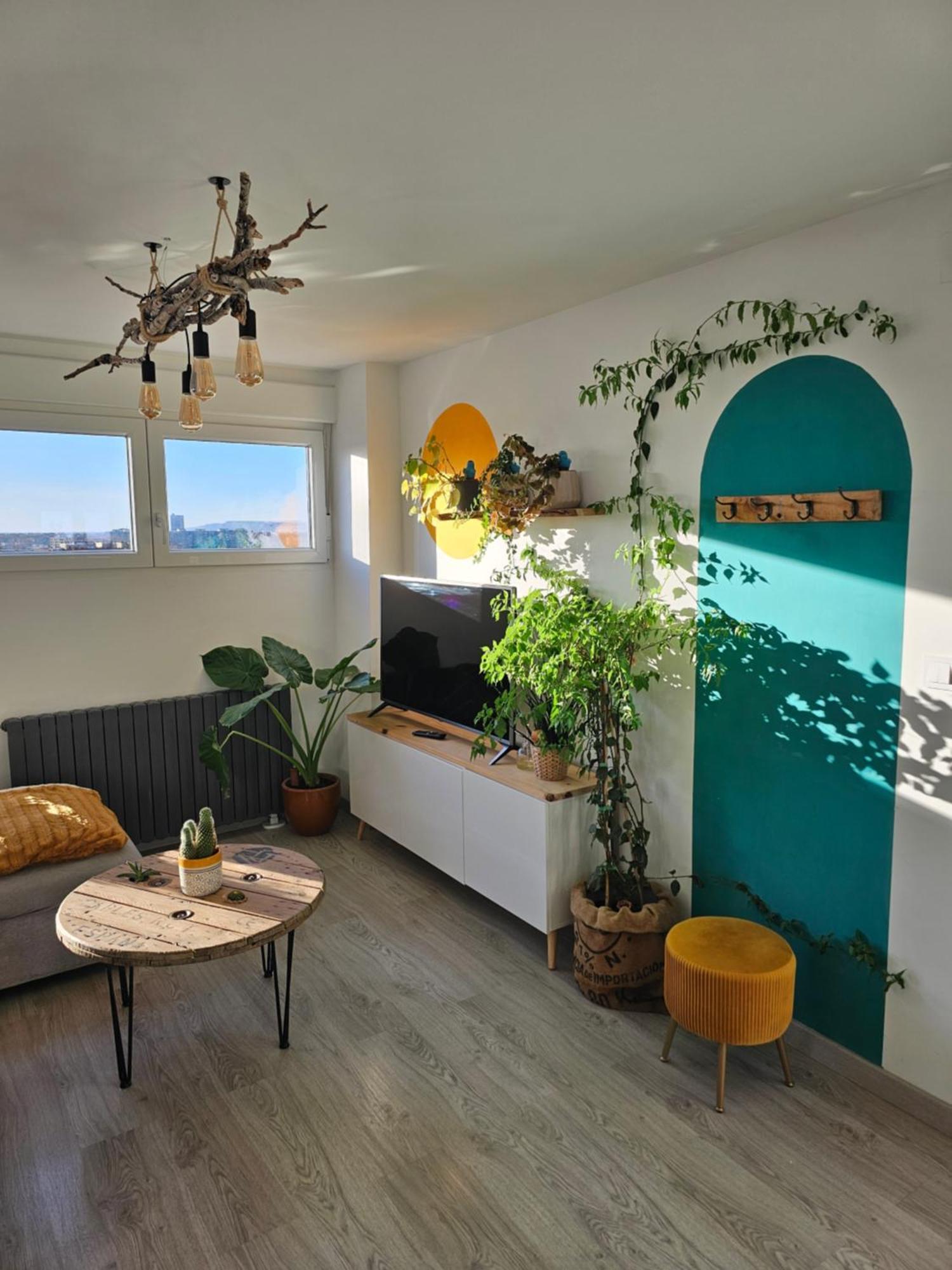 Apartament El Mirador Del Pilar - Parking Y Vistas A La Basilica Saragossa Zewnętrze zdjęcie